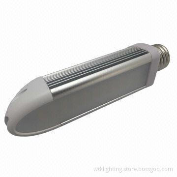 E27/G24 LED PL Lamp with COB Chip, 4-11W Power, Sized 194 x 35mm